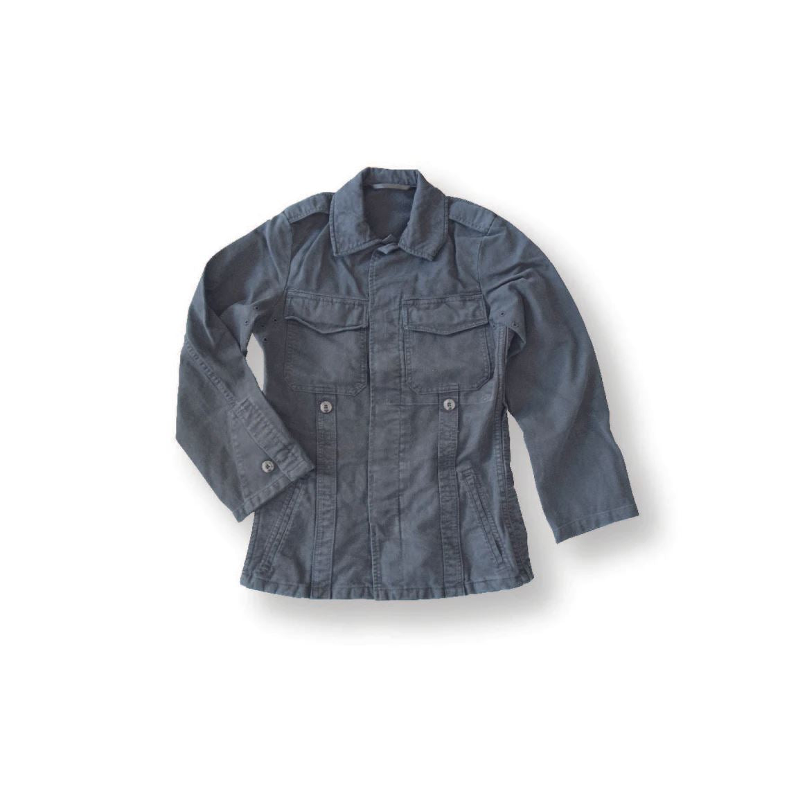 Feldjacke stonewashed  Leo Köhler 164 (27/32) Schwarz 