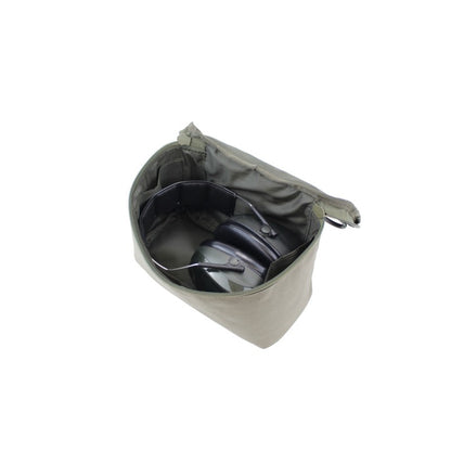 Gehörschutztasche - Steingrau-oliv