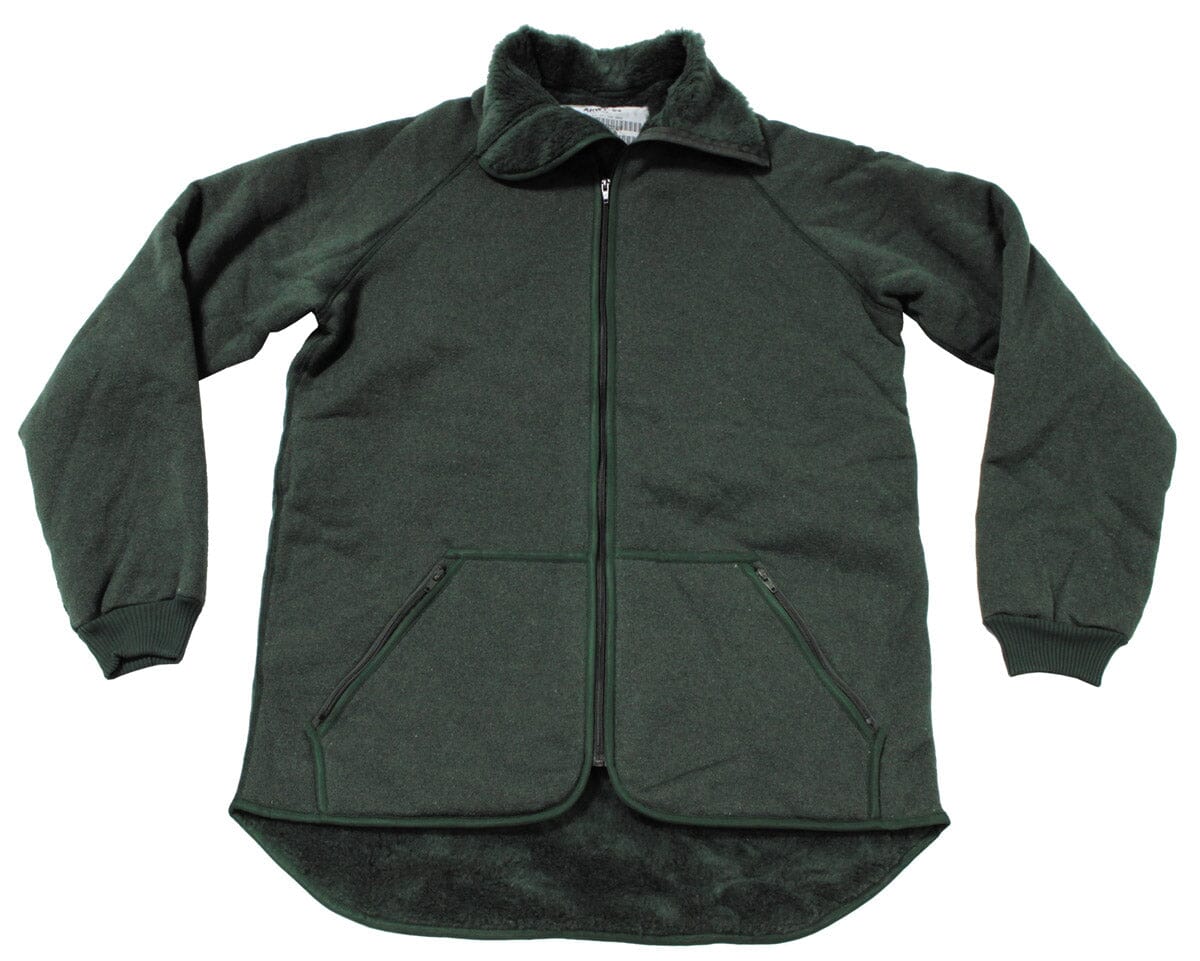 Holl. Fleece-Jacke (gebraucht) Fleece Jacken MFH Standard Oliv 