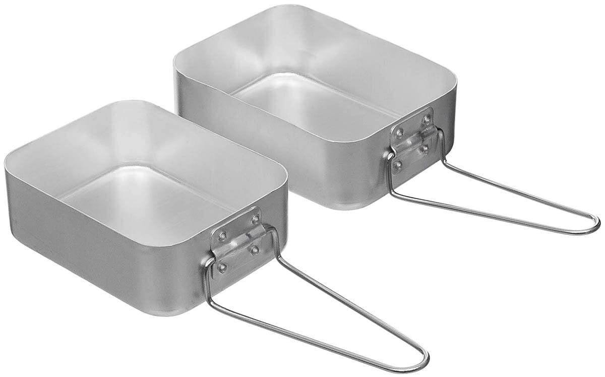 Holl. Kochgeschirr Alu Kochen/Kochsets MFH Standard Aluminium 