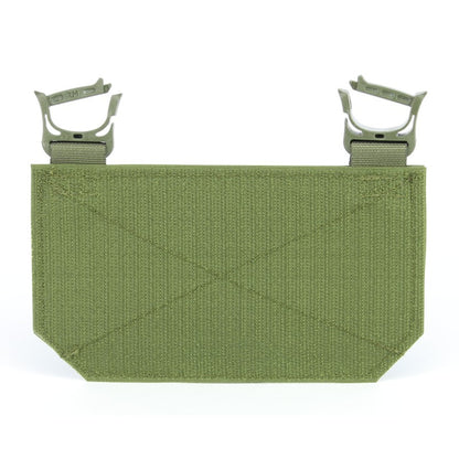 Hüfttasche modular Klettadapter - Steingrau-oliv