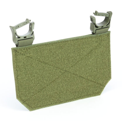 Hüfttasche modular Klettadapter - Steingrau-oliv