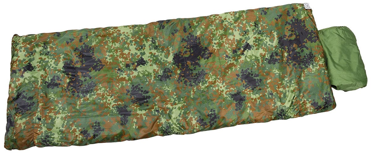 Israel. Pilotenschlafsack Schlafsäcke/Unterlagen MFH Standard Flecktarn 