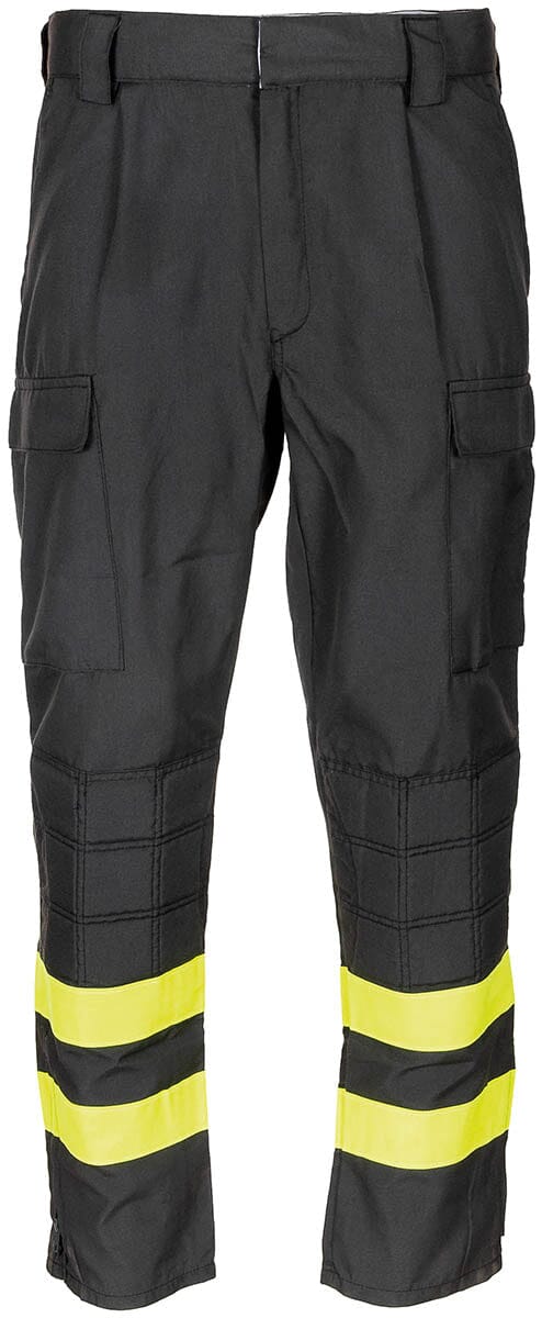 Ital. Feuerwehrhose (gebraucht) Uniformhose MFH Standard Schwarz 