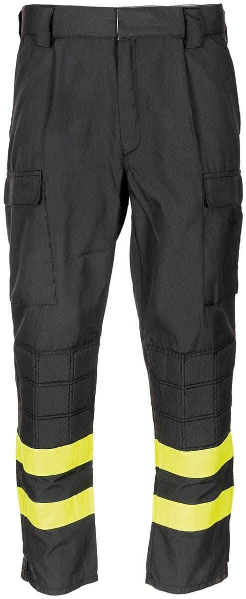 Ital. Feuerwehrhose (neuwertig) Uniformhose MFH Standard Schwarz 