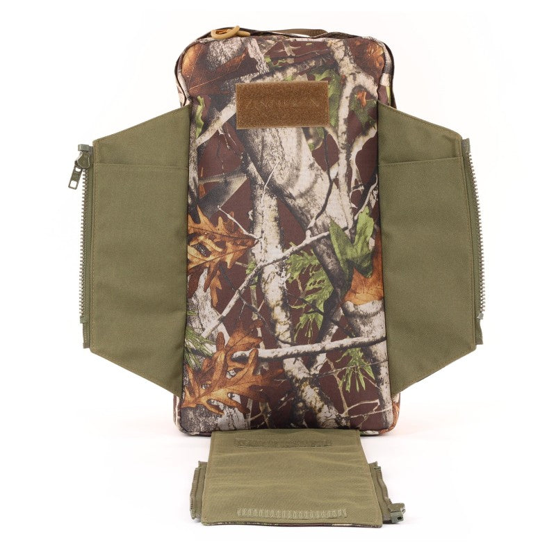 Jagd Master 13L MOLLE Gewehr-Rucksack - Hunting Camo braun