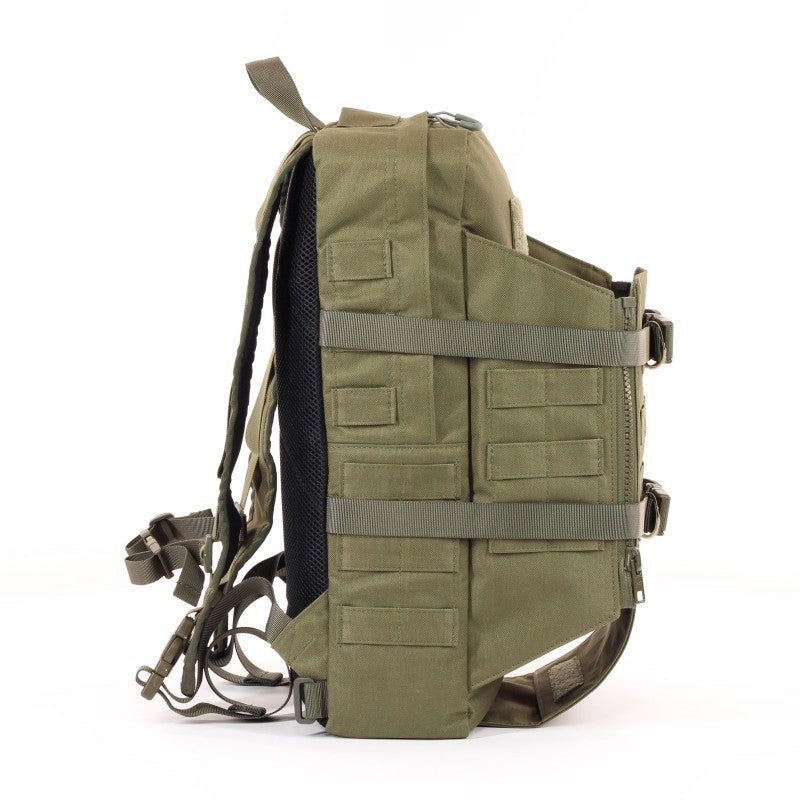 Jagd Master 13L MOLLE Gewehr-Rucksack - Steingrau-oliv