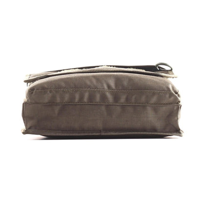 Kartenmeldetasche - Steingrau-oliv