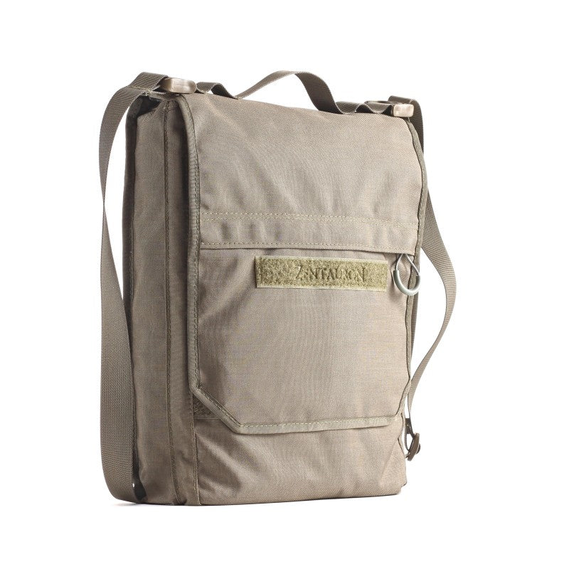 Kartenmeldetasche - Steingrau-oliv