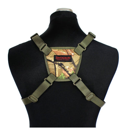 Kreuzgurt für Fernglas Kamera NVG Hunting Camo - Hunting Camo