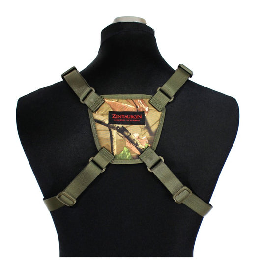 Kreuzgurt für Fernglas Kamera NVG Hunting Camo - Hunting Camo