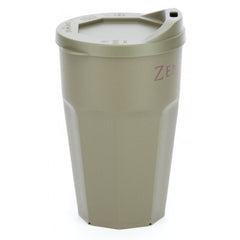 ZentauroN Mehrweg Kaffee-Becher Grau-Braun 300ml TOGO  Zentauron   