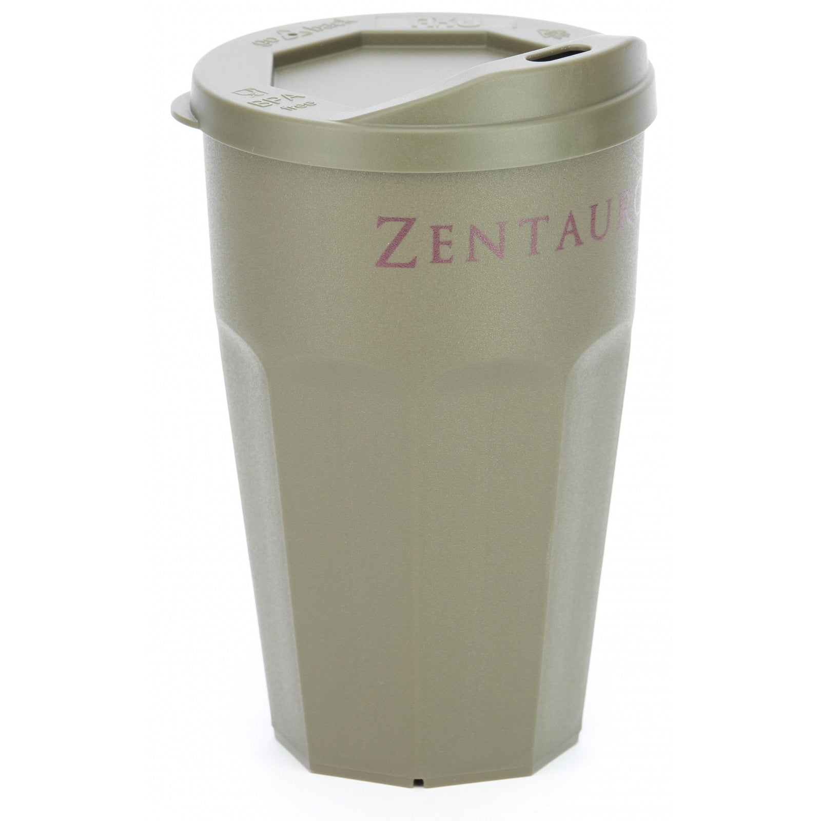 ZentauroN Mehrweg Kaffee-Becher Grau-Braun 300ml TOGO  Zentauron   