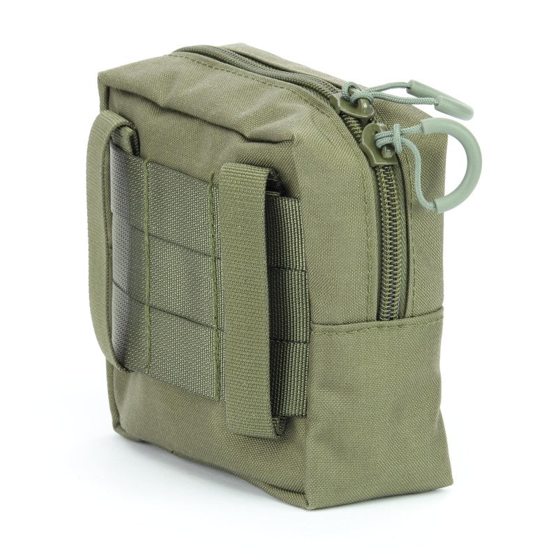 Mehrzwecktasche Quadro - Steingrau-oliv