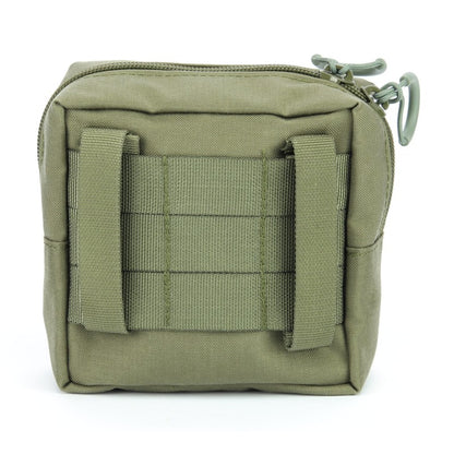 Mehrzwecktasche Quadro - Steingrau-oliv