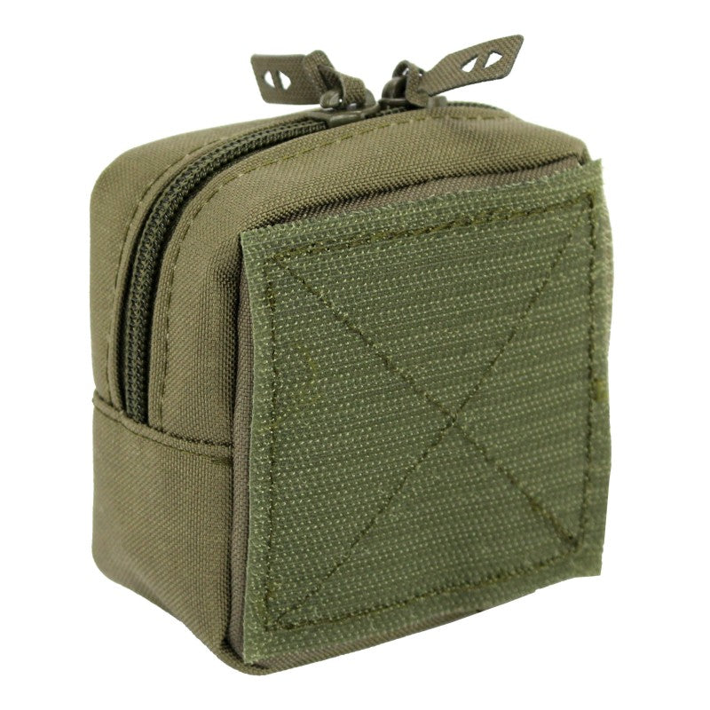 Micro Mehrzwecktasche Klett - Steingrau-oliv