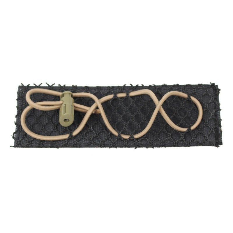 Multi Fit Patch Flexibles Klettmodul zur individuellen Taschen- und Rucksackorganisation - Schwarz