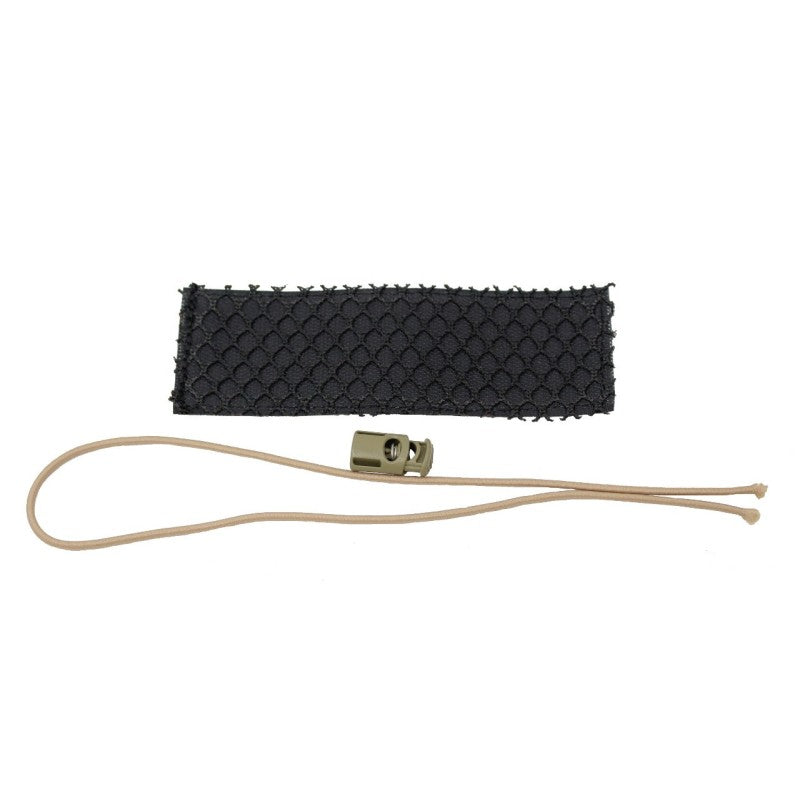 Multi Fit Patch Flexibles Klettmodul zur individuellen Taschen- und Rucksackorganisation - Schwarz