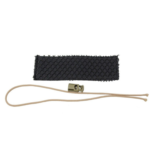 Multi Fit Patch Flexibles Klettmodul zur individuellen Taschen- und Rucksackorganisation - Schwarz