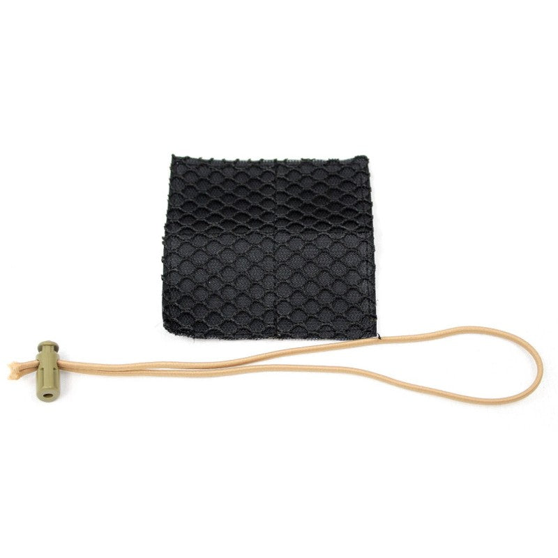 Multi Fit Patch Flexibles Klettmodul zur individuellen Taschen- und Rucksackorganisation - Schwarz