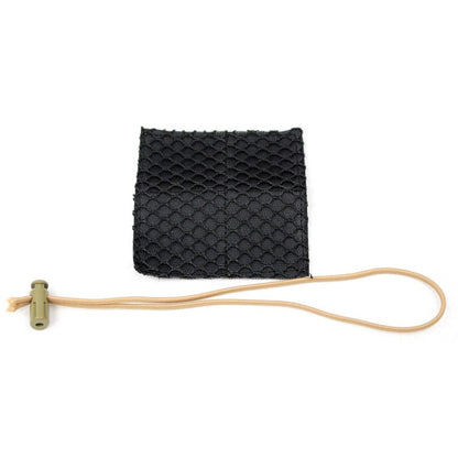 Multi Fit Patch Flexibles Klettmodul zur individuellen Taschen- und Rucksackorganisation - Schwarz