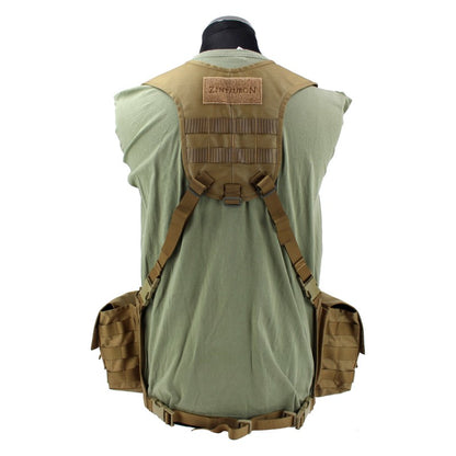 Nonmodularer Split Front Chest Rig - Coyote