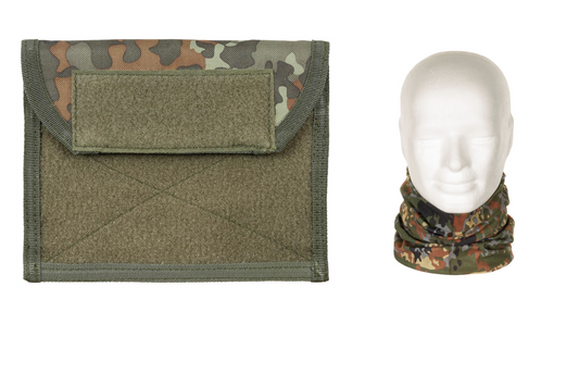 Tiktok Bundle Brusttasche + Rundschal (Flecktarn)  bundeswehr-ausrüstung   