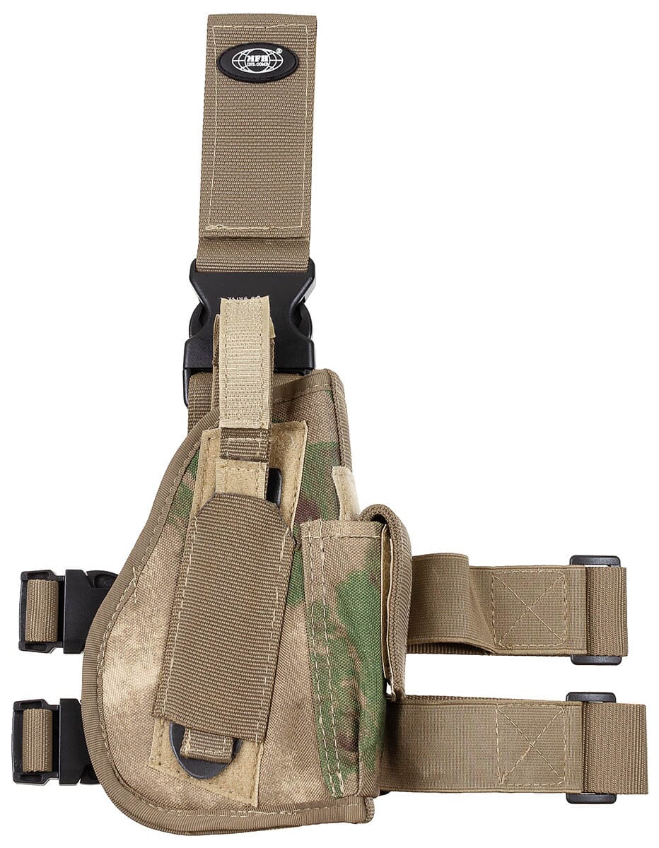 Pistolenbeinholster rechts Waffenholster/Zubehör MFH Standard HDT-camo FG 