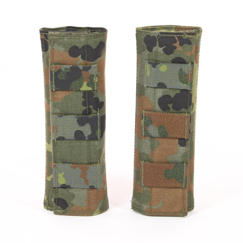 Plattenträger Schulterpolster MOLLE - Flecktarn