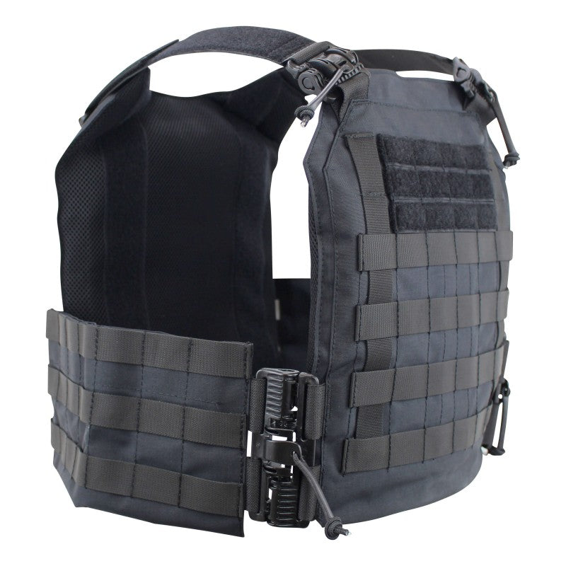 Plattenträger Vulcan III - Schwarz