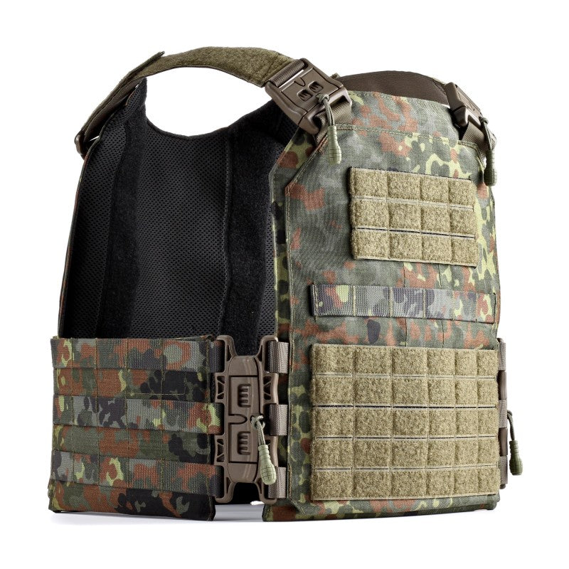 Plattenträger Vulcan IV Spider - Flecktarn