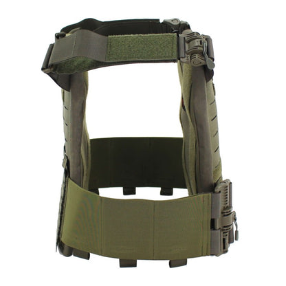 Plattenträger Vulcan LC Rubberbund - Steingrau-oliv