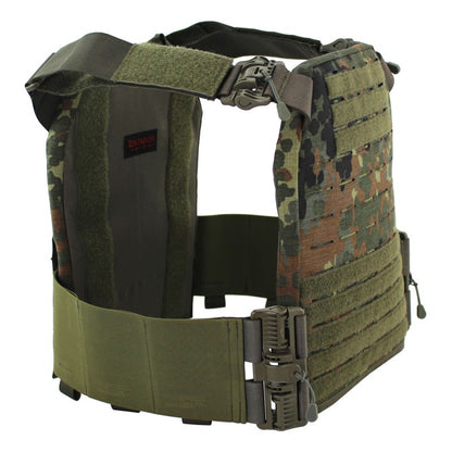 Plattenträger Vulcan LC Rubberbund - Flecktarn