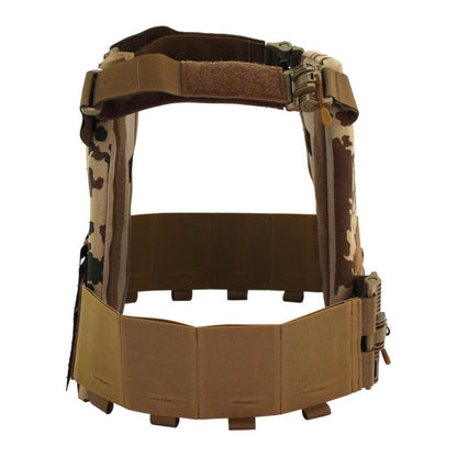 Plattenträger Vulcan LC Rubberbund - Tropentarn