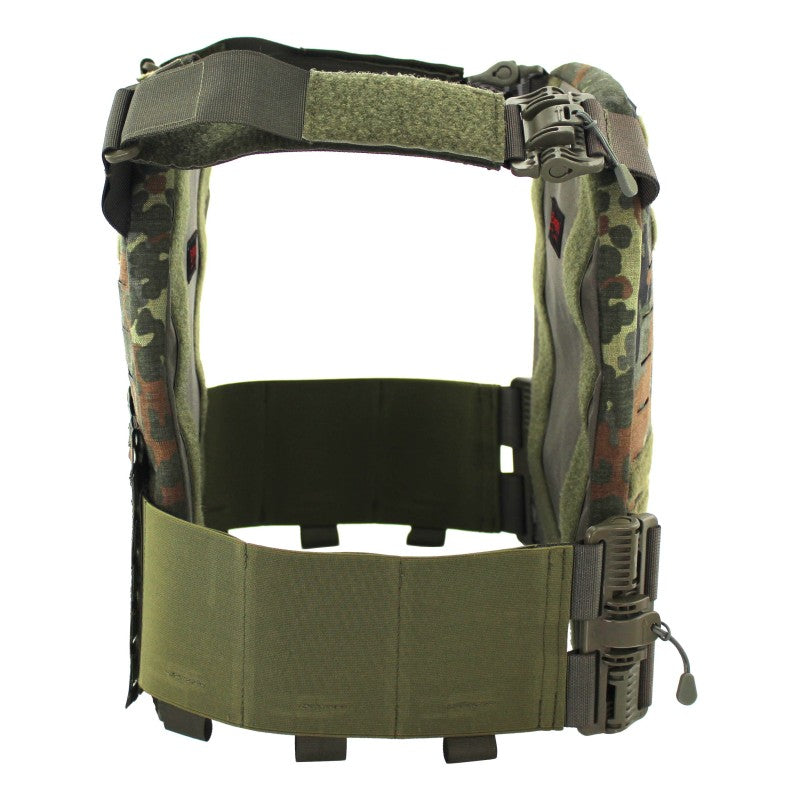 Plattenträger Vulcan LC Rubberbund - Flecktarn
