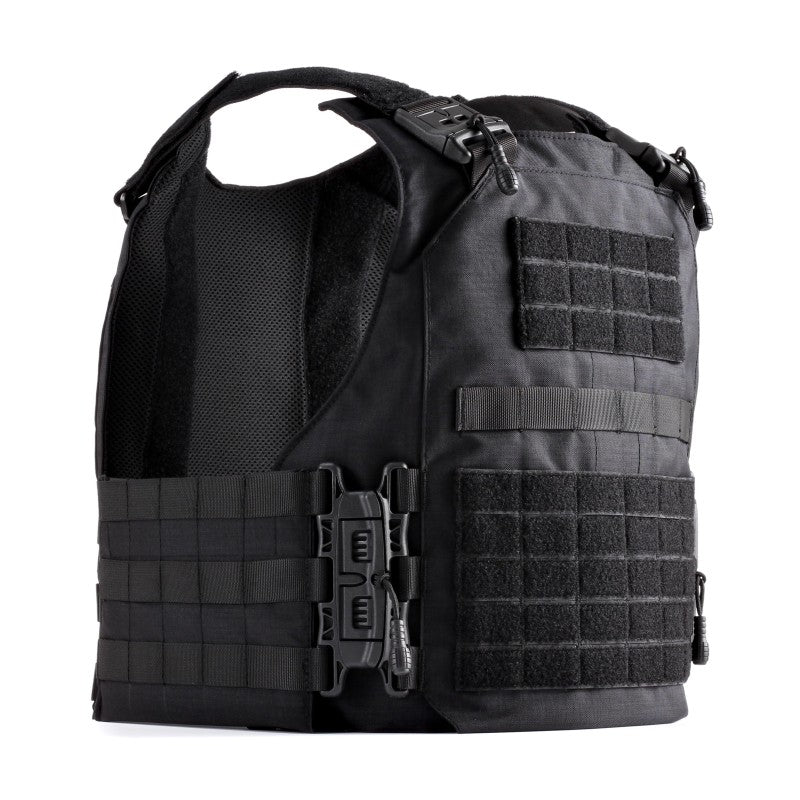 Plattenträger Weste Ares II Spider - Schwarz
