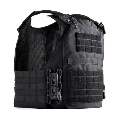 Plattenträger Weste Ares II Spider - Schwarz
