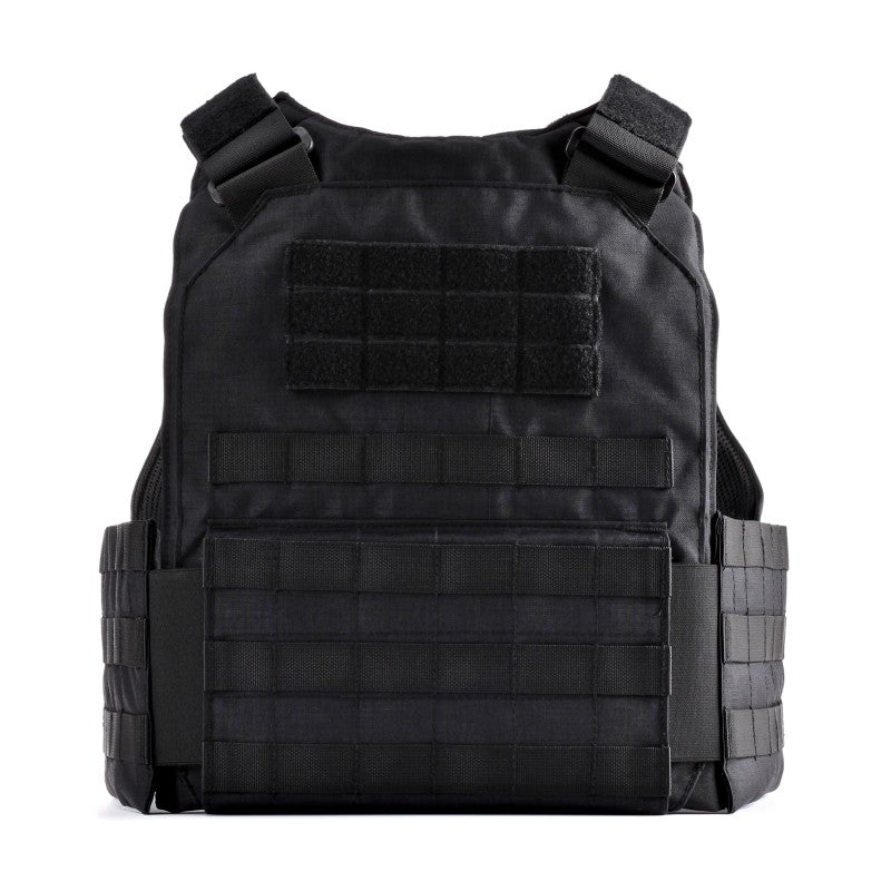 Plattenträger Weste Ares II Spider - Schwarz