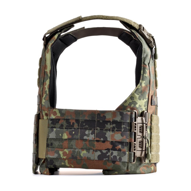 Plattenträger Weste Ares II Spider - Flecktarn