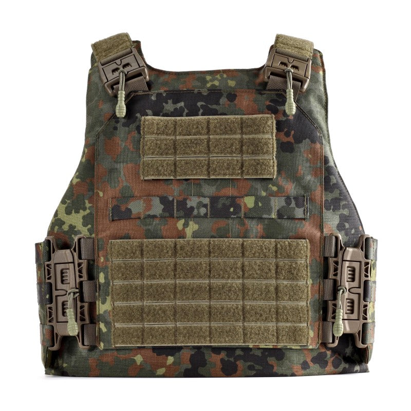 Plattenträger Weste Ares II Spider - Flecktarn