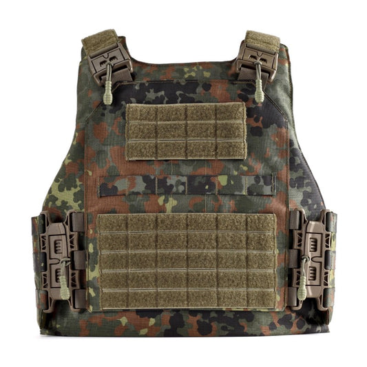 Plattenträger Weste Ares II Spider - Flecktarn