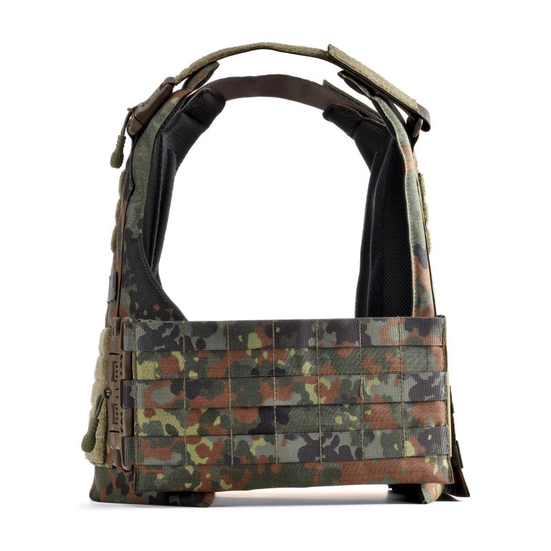 Plattenträger Weste Ares II Spider - Flecktarn