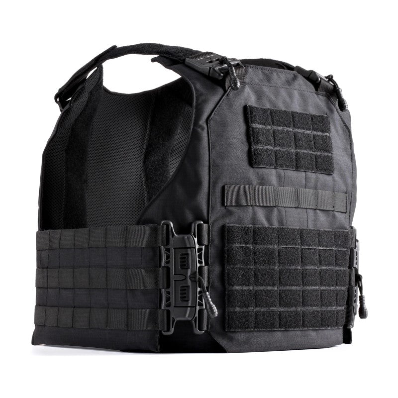 Plattenträger Weste Ares II Spider - Schwarz