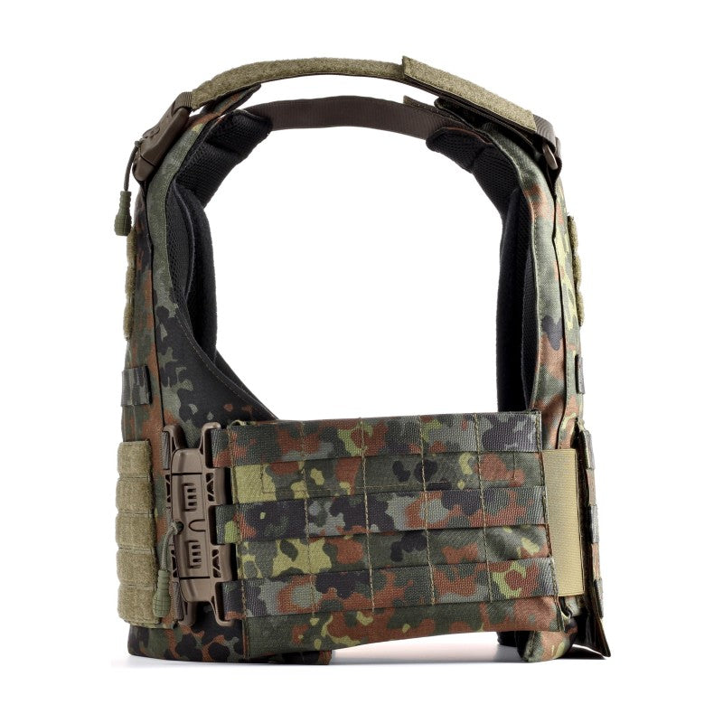 Plattenträger Weste Ares II Spider - Flecktarn