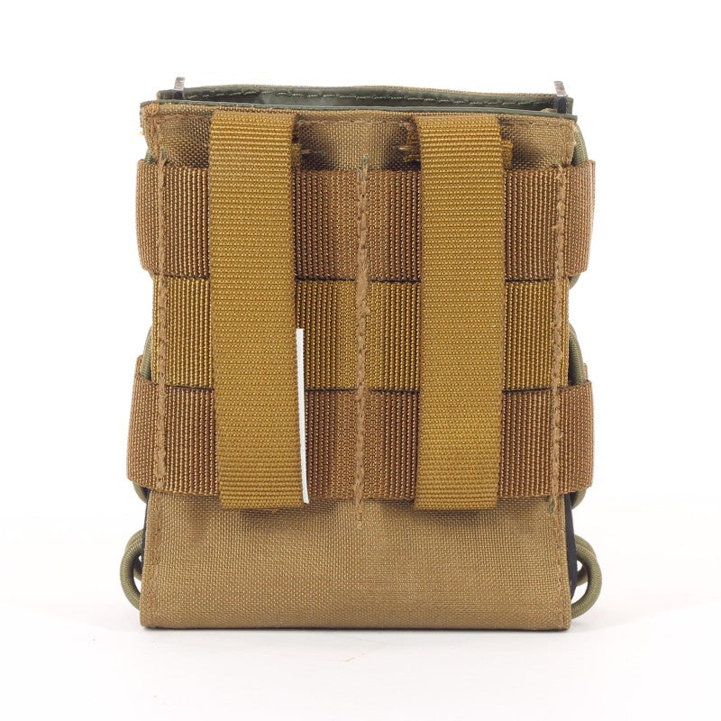 Schnellzieh-Magazintasche G28 und HK417 - Coyote