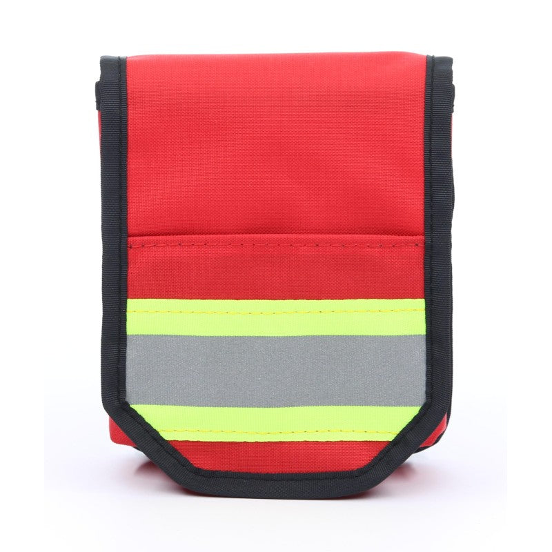 Schreibzeugtasche High-Vis Klett - Rot