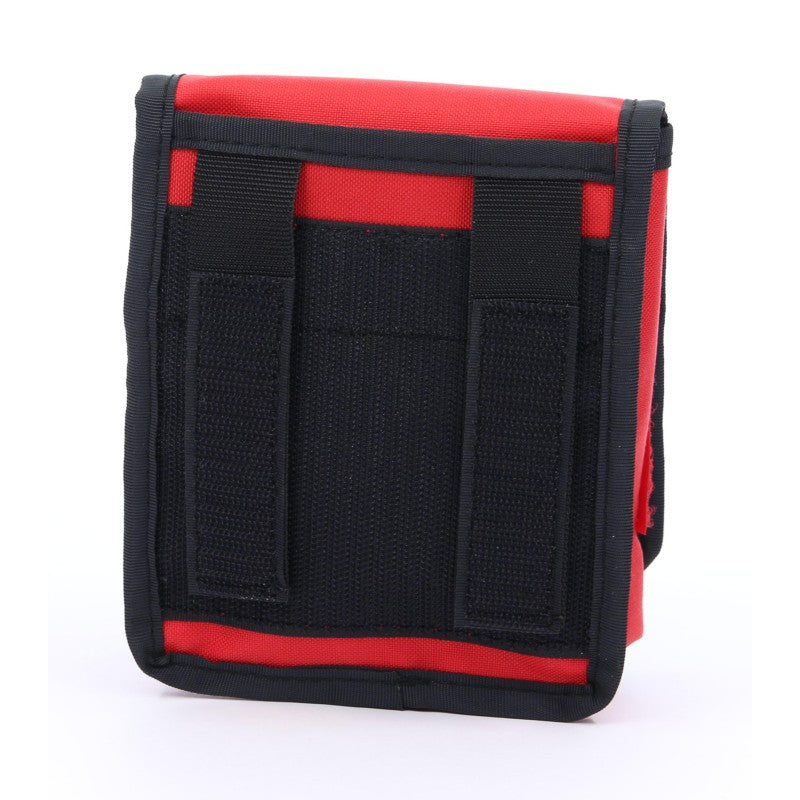 Schreibzeugtasche High-Vis Klett - Rot
