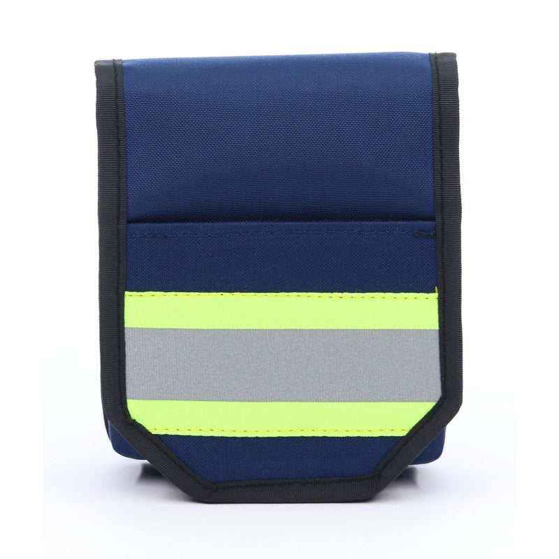 Schreibzeugtasche High-Vis Klett - Dunkelblau