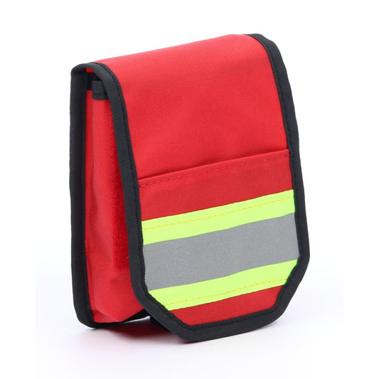 Schreibzeugtasche High-Vis Klett - Rot