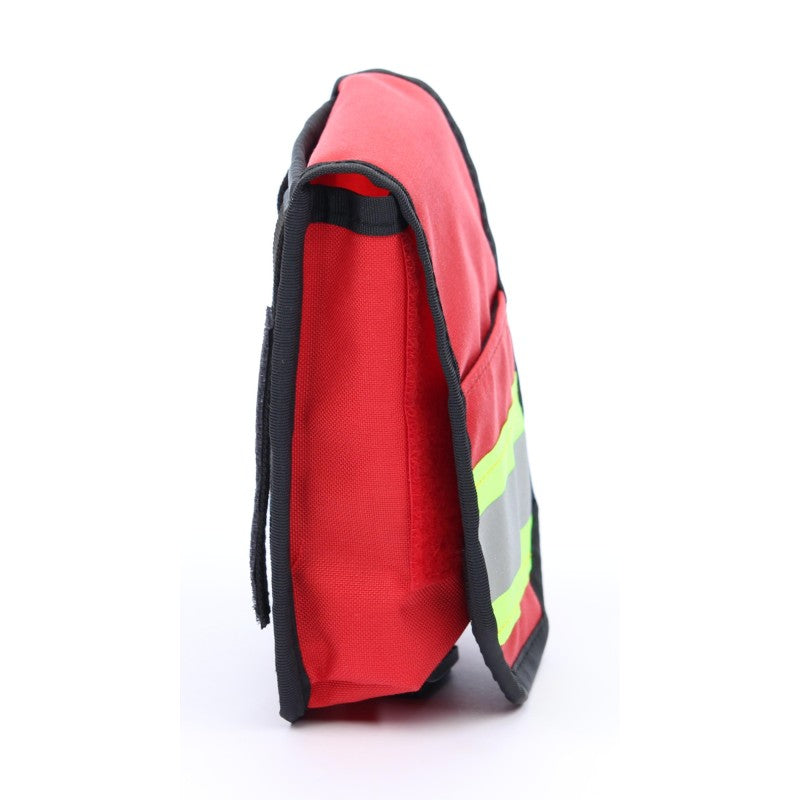 Schreibzeugtasche High-Vis Klett - Rot